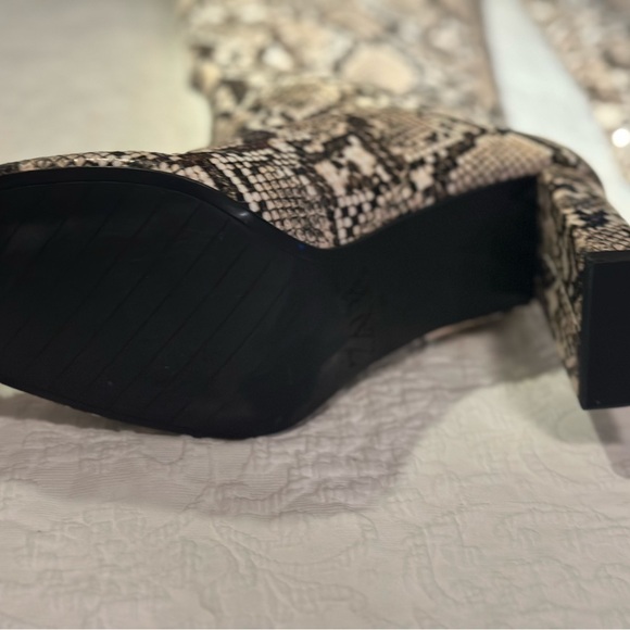 Zara animal print High heeled boots - Picture 9 of 10